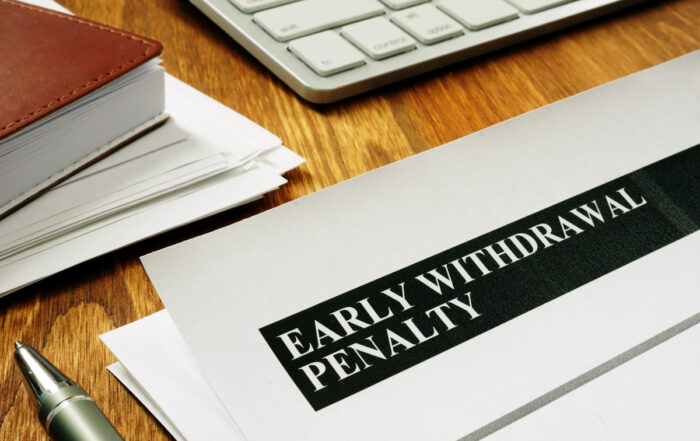 early withdrawal penalty