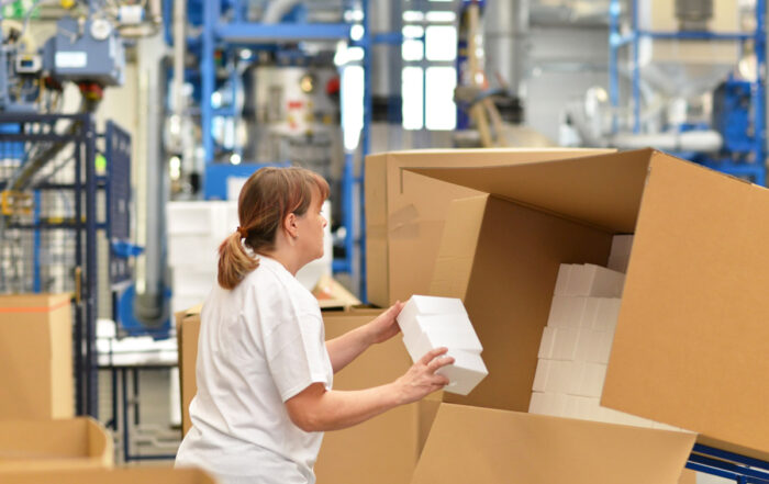 distribution employee